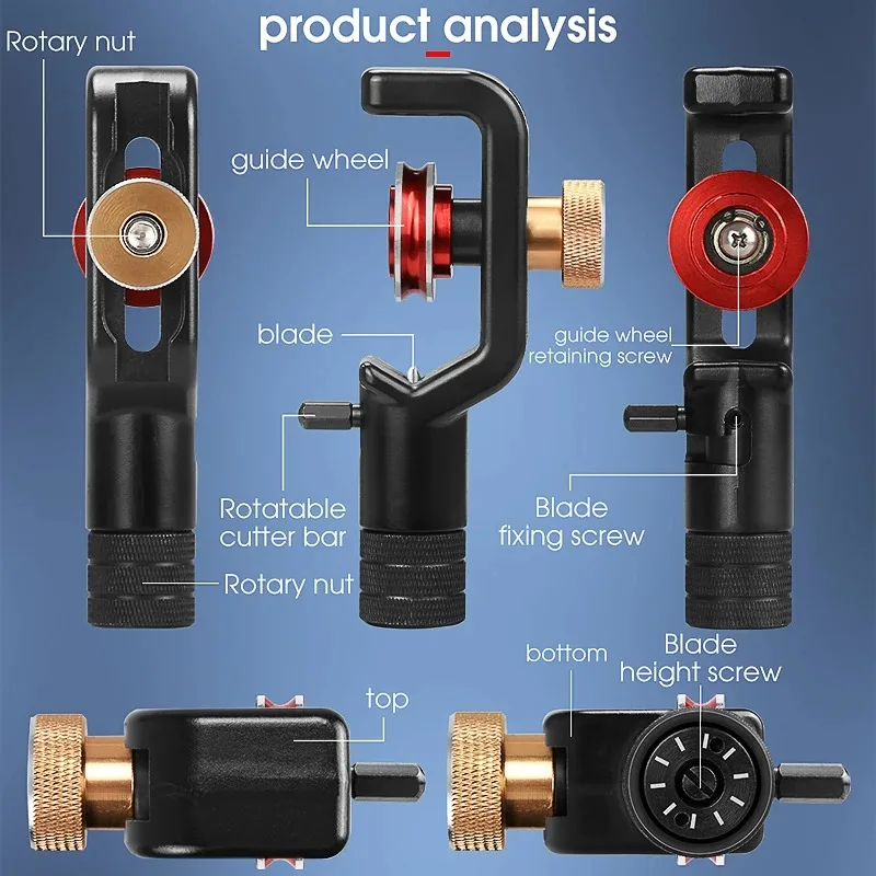 ACS-2 Armored Wire Stripper 8-28mm & 4-10mm Cable Slitter Fiber Optic Stripping Tool Jacket Slitter Sheath Cutter