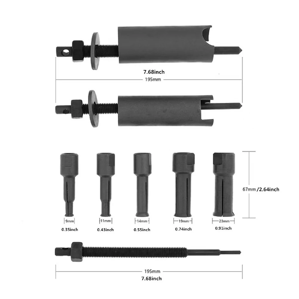 Motorcycle Box Inner Bearing Tool Remover Motorcycle Repair Eight-Piece Set   Rama