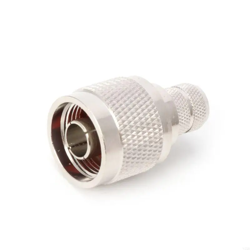 Y55E 1 Set Tipo Crimp Plug Connettore RF Adattatore convertitore coassiale per LMR400 RG8
