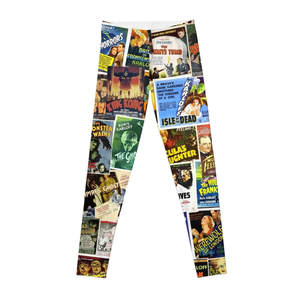 

Vintage Horror Leggings push up fitness Legging sport Female legging pants active wear Womens Leggings