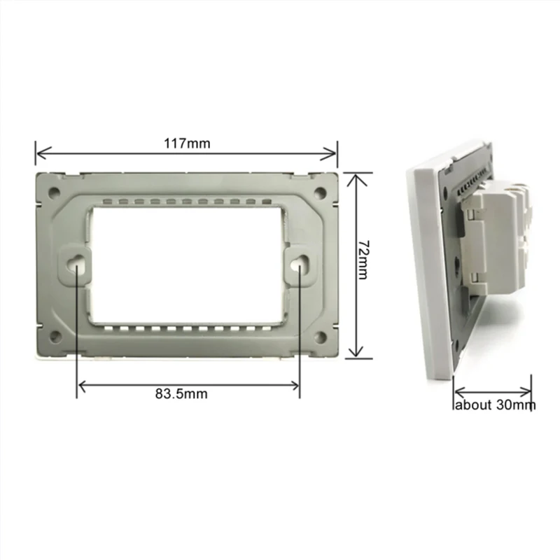 ELEGAN-interruptor de luz estándar de Brasil con cable USB tipo C, módulo de puerto de TV, panel de PC dorado, botón de toma de corriente, interruptor de inicio, 20A