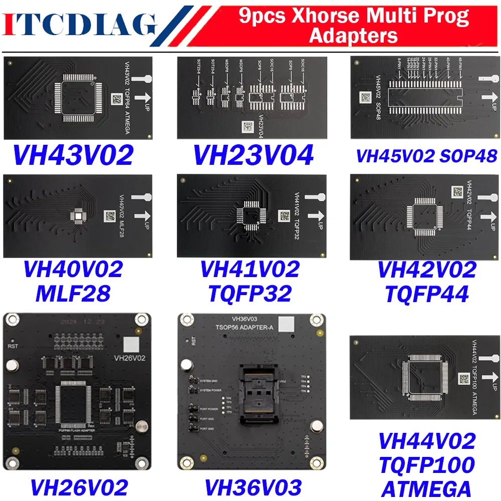 Xhorse MultiProg Adapters Multi-Prog for EEPROM FLASH XDMP03GL XDMP09GL XDMP10GL XDMP11GL XDMP12GL XDMP13GL XDMP14GL XDMP15GL