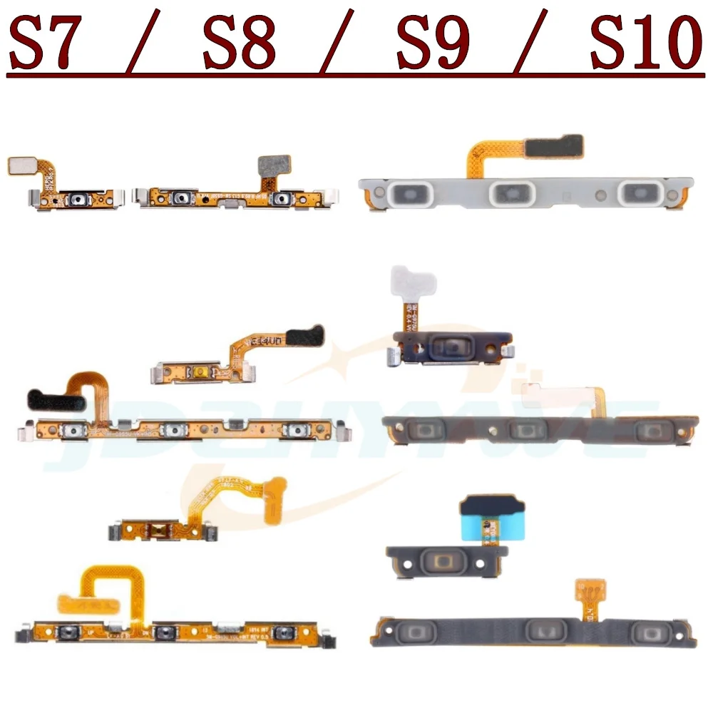 

Volume Power Switch On Off Button Key Ribbon Flex Cable For Samsung Galaxy S10 5G S10+ S9 S9+ S8 S8+ S7 Edge S10e