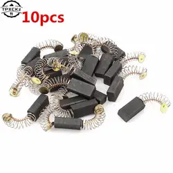 10x Mini Drill Electric Grinder Replacement Carbon Brushes Spare Parts For Electric Motors Rotary Parts 6.5x7.5x13.5mm