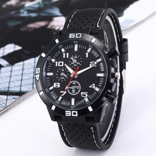 Imagen 2 del producto Reloj de marca de lujo, reloj de cuarzo a la moda, reloj de pulsera deportivo para hombre, relojes de pulsera, reloj de hora para hombre, reloj Masculino 2025