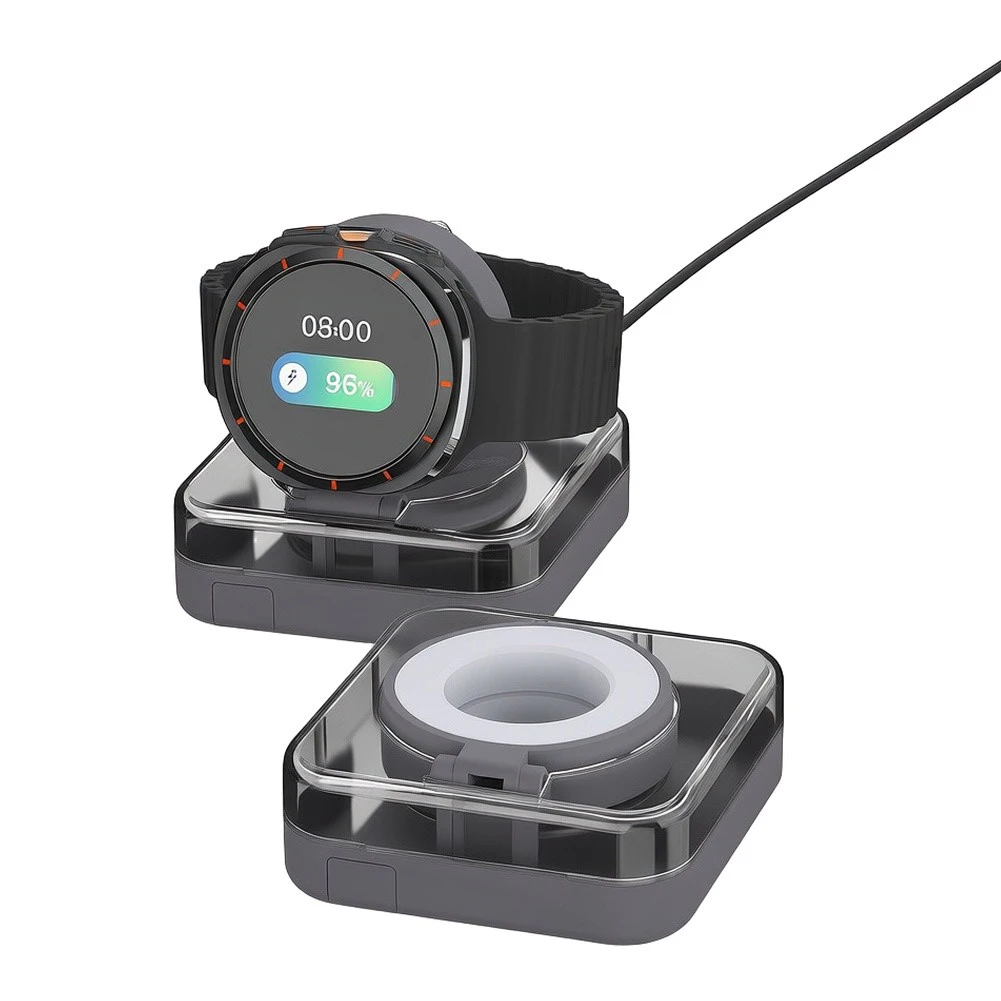 Portable Folding Charging Dock For I-Watch Series 11 And 3 Multi-Device Stand With Phone Holder White