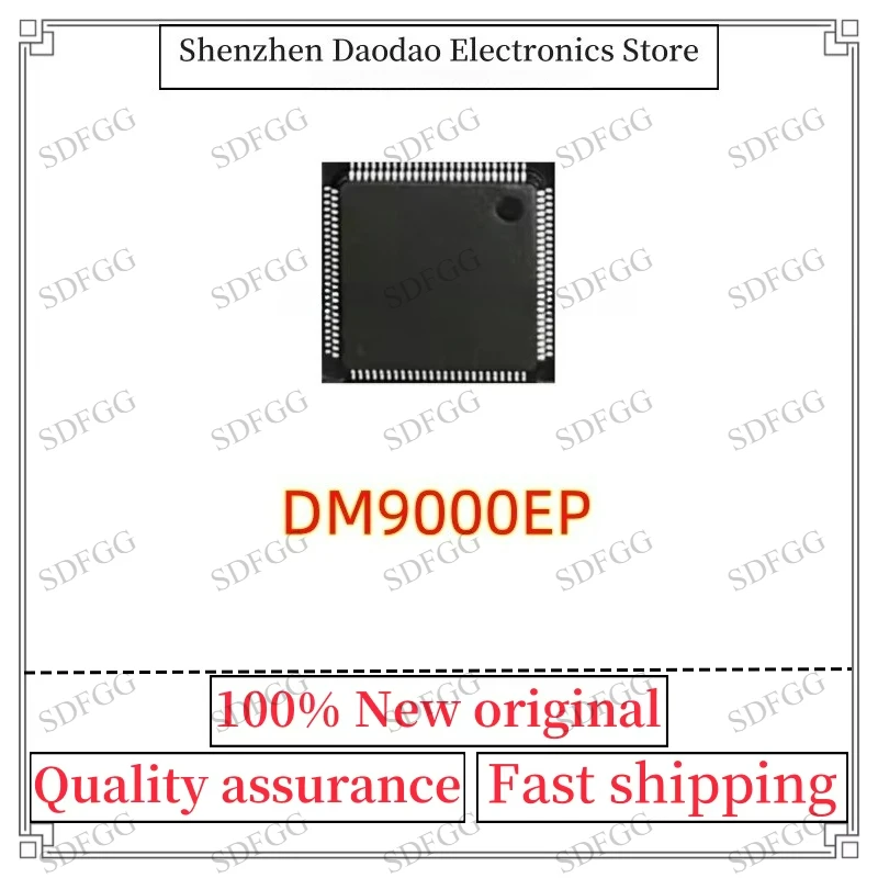 DM9000EP QFP-100 Ethernet Controller Chip IC New Original