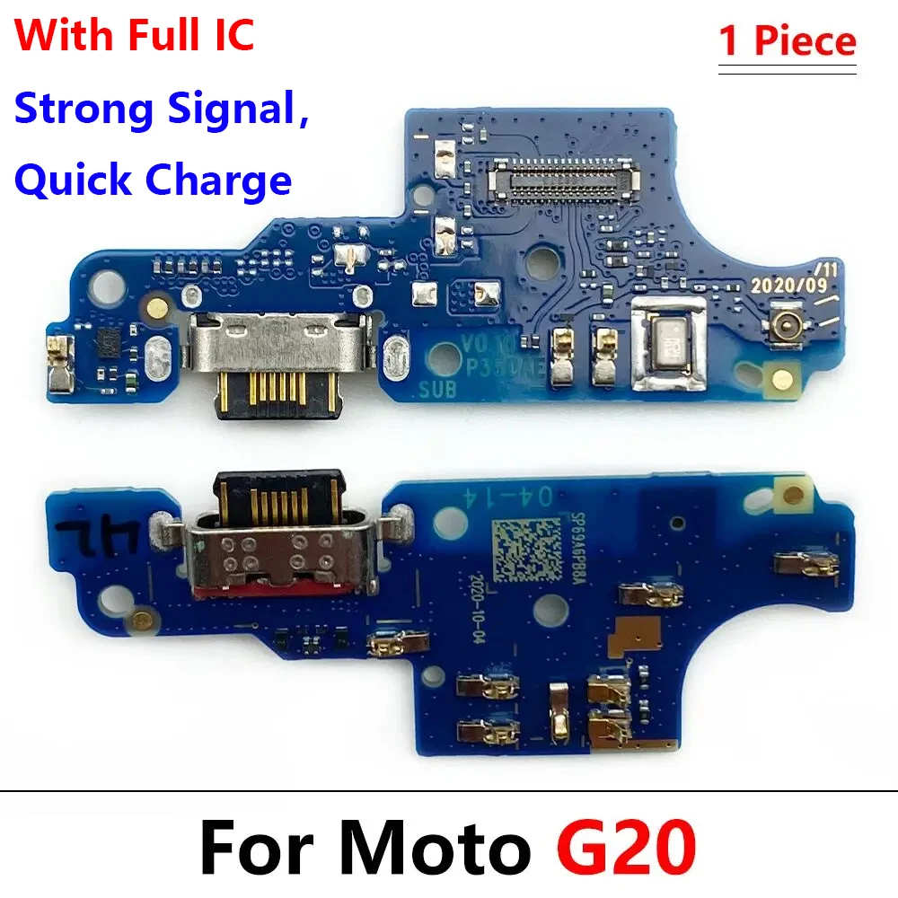 Charger Board Flex For Moto G30 G10 G20 G71 G60s G22 G51 G31 G41 G50 5G G72 USB Port Connector Dock Charging Flex Cable