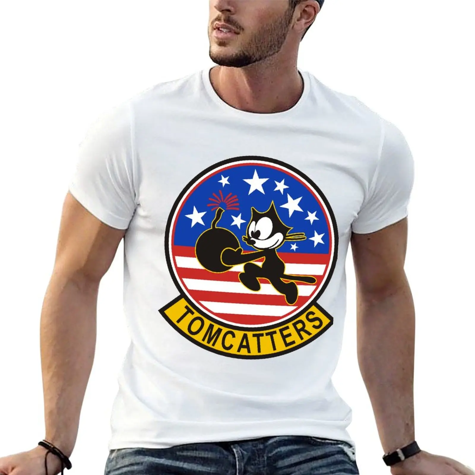 Tomcat VF-31 Tomcatters T-Shirt oversizeds quick-drying funny t shirts men