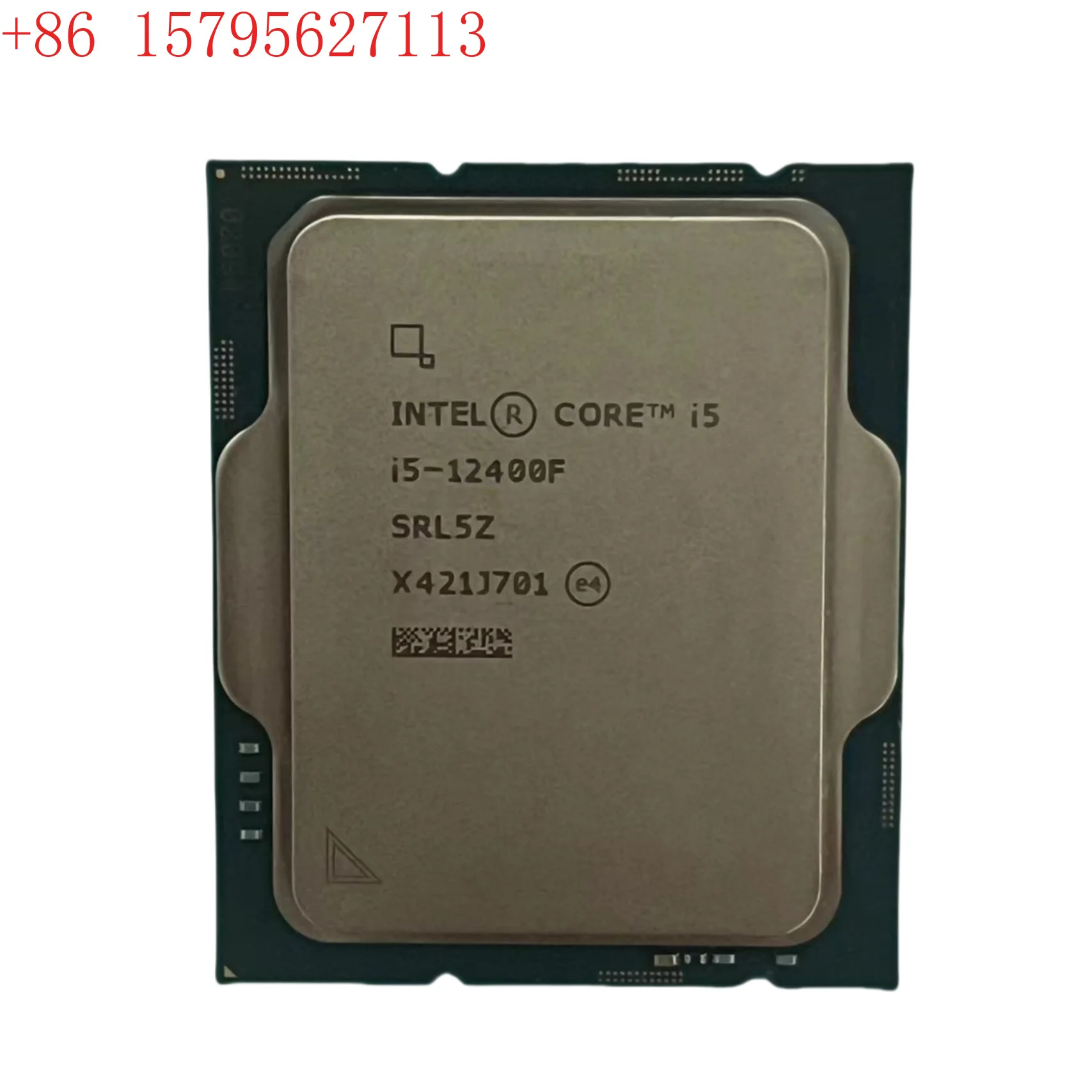 I5-12400F 6 Core 12 Thread CPU PC Desktop Processor