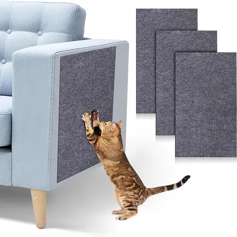 DIY Sofa Schutz Pads Selbstklebende Anti Katze Kratz Teppich Möbel Wand Protektoren Abdeckung Aufkleber Katzen Scratch Board Matte