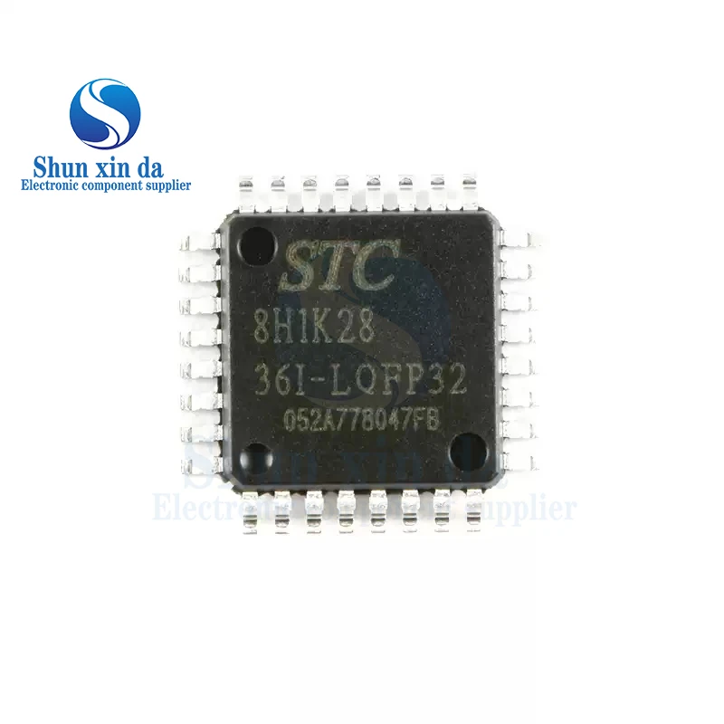 5PCS STC8H1K28 8H1K28 STC8H1K28-36I-LQFP32 8051 Single Chip IC Microcontroller Micro Controller MCU Enhancement Mode