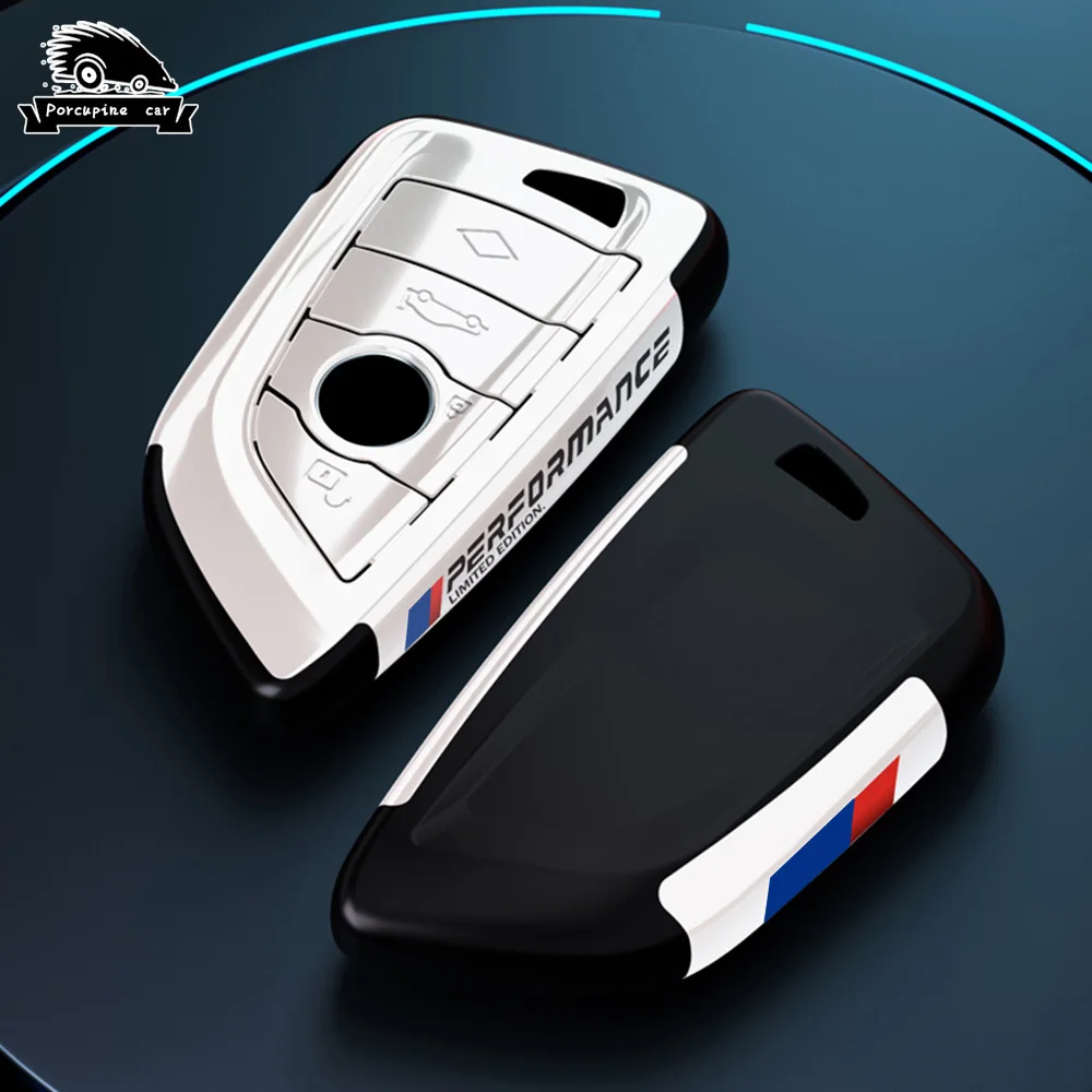 ABS Car Remote Key Case Cover Shell Fob For BMW X1 X3 X5 X6 X7 G20 G30 G05 F15 F16 1 3 5 7 Series F01 F02 G11 F48 F39 Keyless