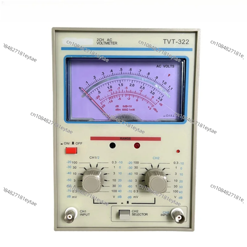

TVT-322 Dual Channel Milivoltmeter Double Needle Millivoltmeter New Design High Quality Pointer Voltage Measuring Instruments