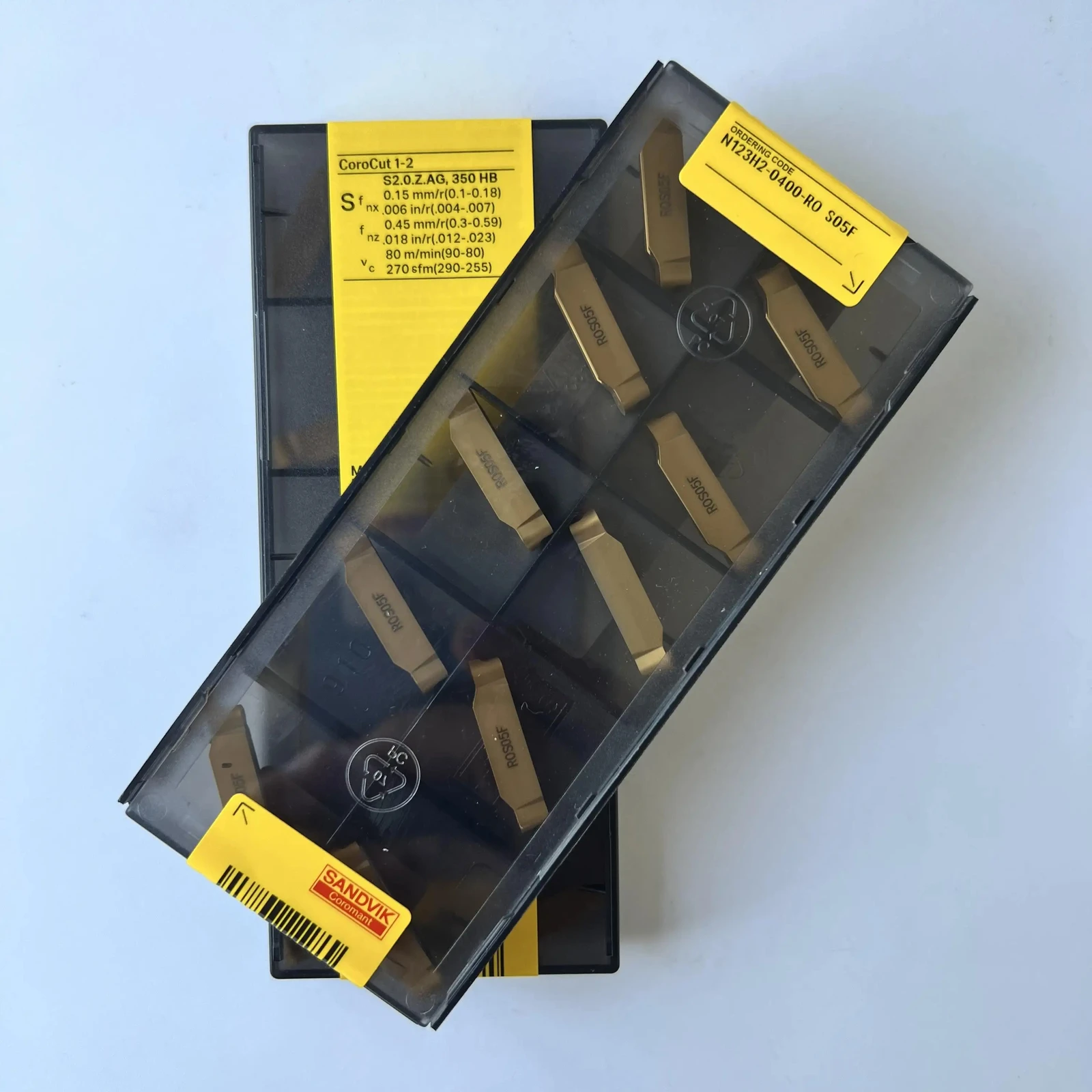 

N123H2-0400-R0 S05F /Original blade Carbide CNC Blade 10 PCS