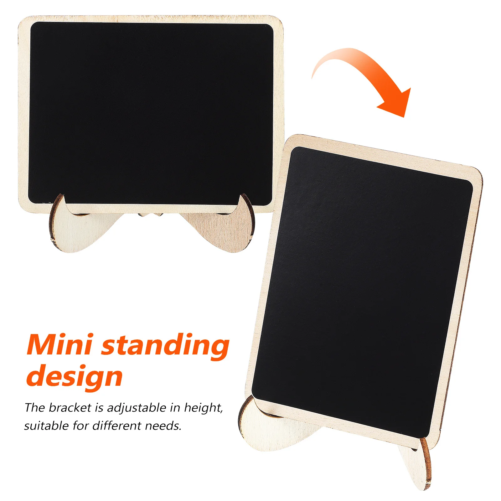 15Pcs Mini Chalkboard Small Chalk Boards Erasable Signs for Food Menus Food Display Catering Events Use Chalkboard Signs