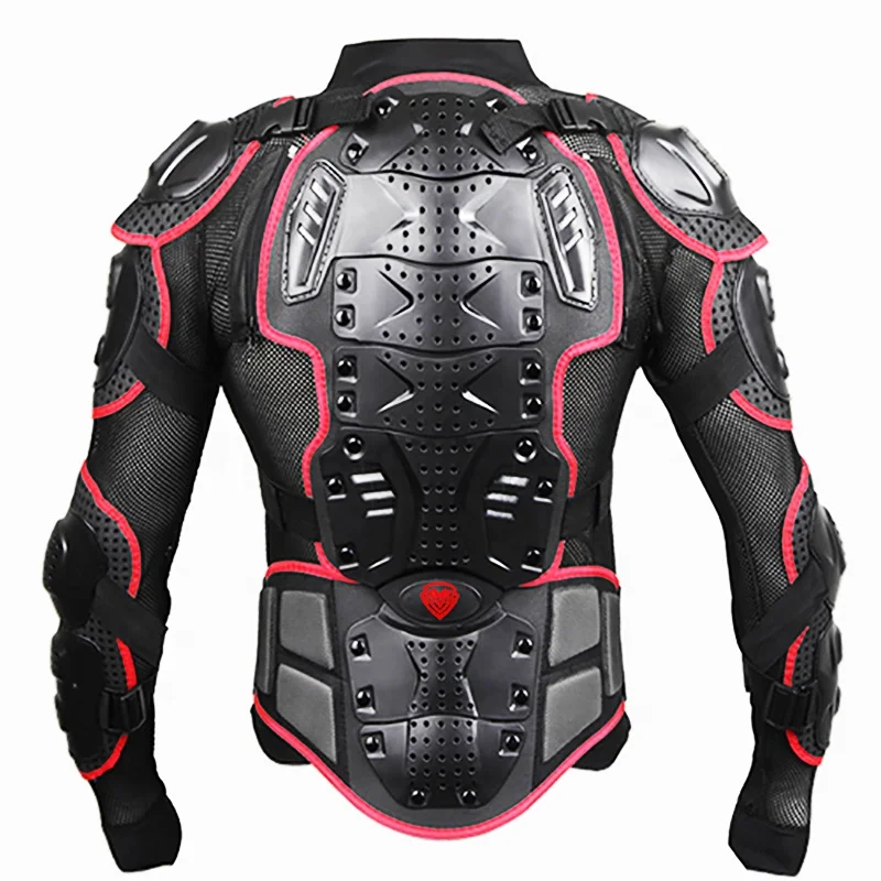 S-4XL plus size Motorcycles Armor Protective gear jackets Motocross full body Protector Jacket Moto Cross Back Armor protection