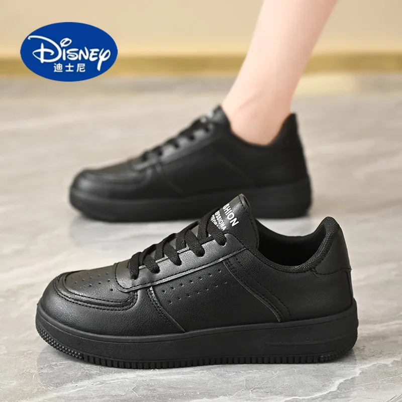 أحذية ديزني الخريف النسائية 2025 الجديدة: أحذية رياضية بيضاء قابلة للتنفس، أحذية رياضية كاجوال عصرية متعددة الاستخدامات على الطراز الكوري #4