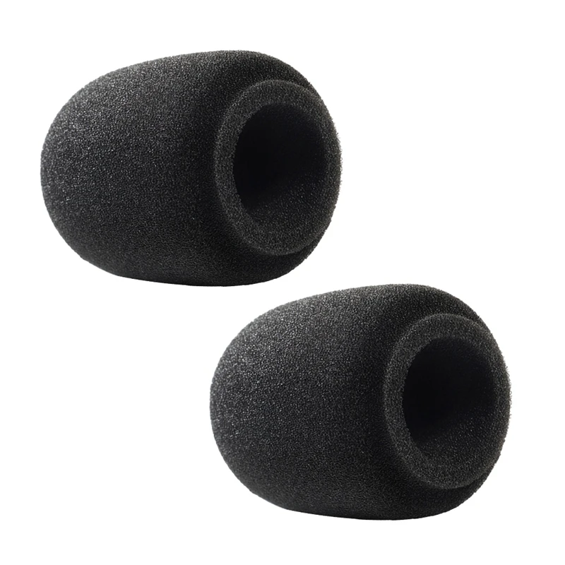 4Pcs Filter Windscreen Microphone Sponge Foam Cover For SHURE PGA27 PGA 27 SM7B SM 7B Mic Replacement Sponge Cover