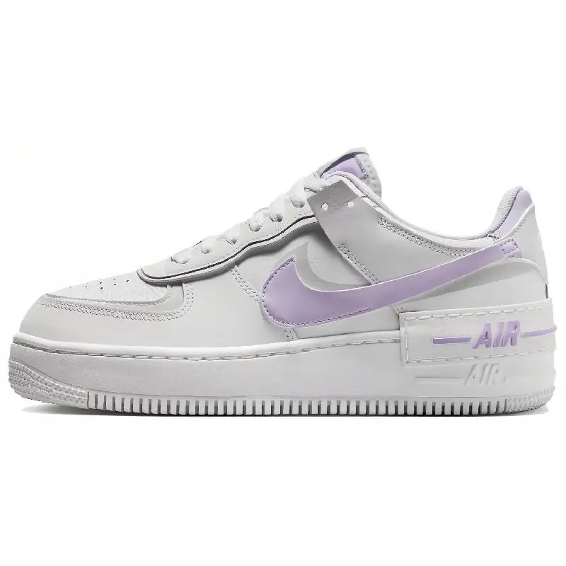 Nike Air Force 1 Shadow Lilac Women's Sneakers shoes FN6335-102 With Original Box