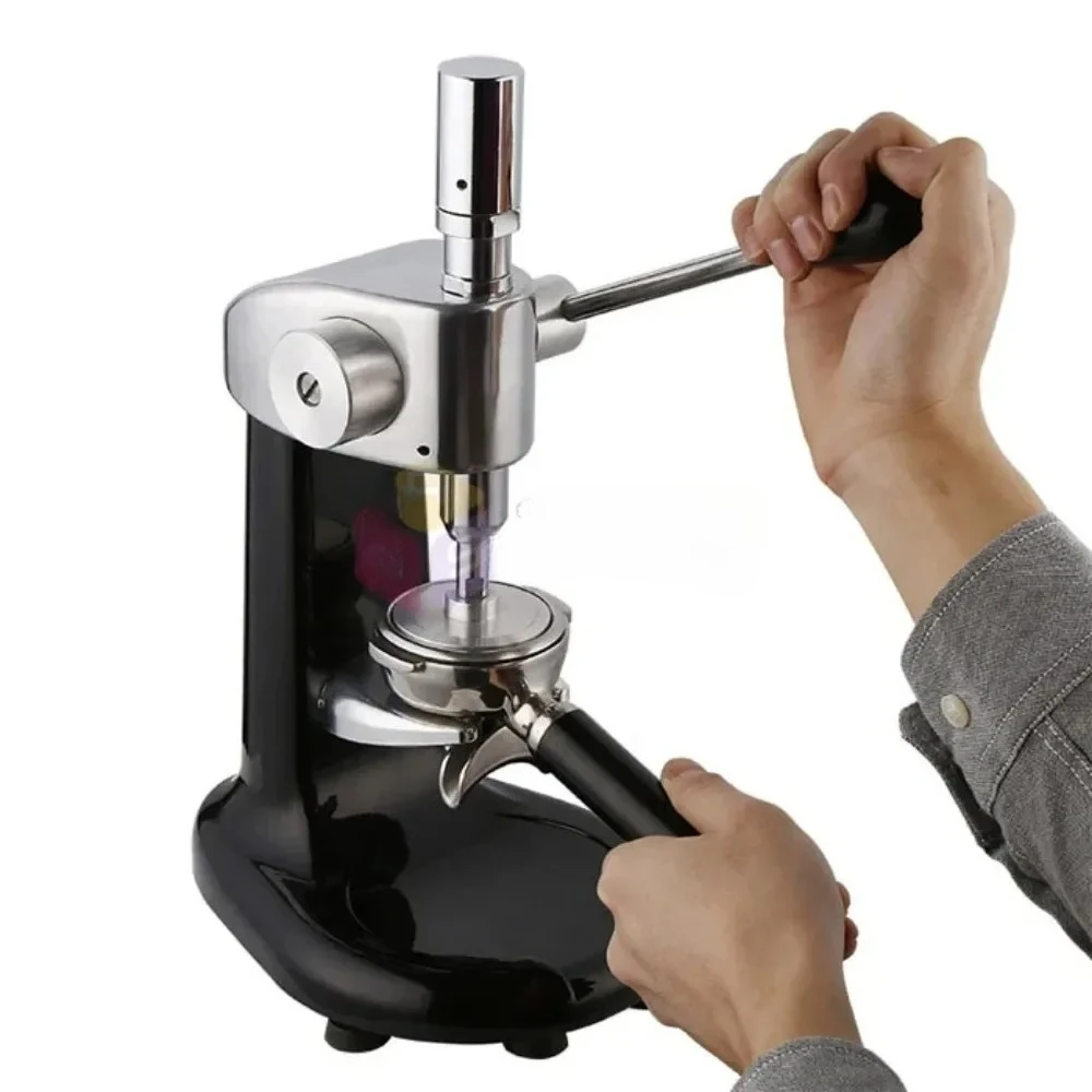 Hand Press Manual Coffee Hammer Stainless Steel Coffee Tamper Barista Espresso Tamper Coffee Grinder Tamping Machine