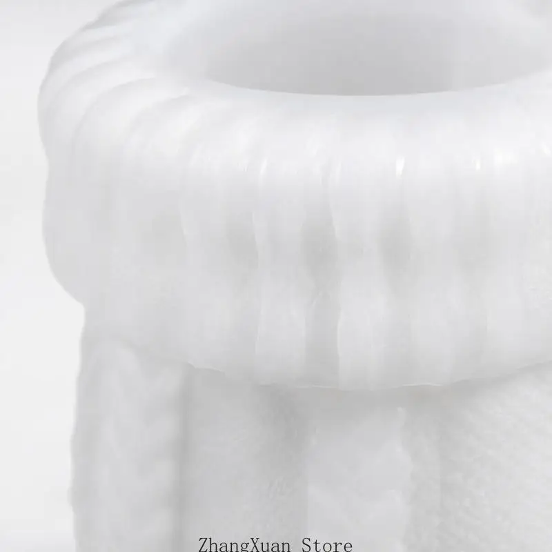 Dekorative Kerzenhalterform mit abgerundetem Pullover-Stil für Harzguss 3XUF – Detail 4