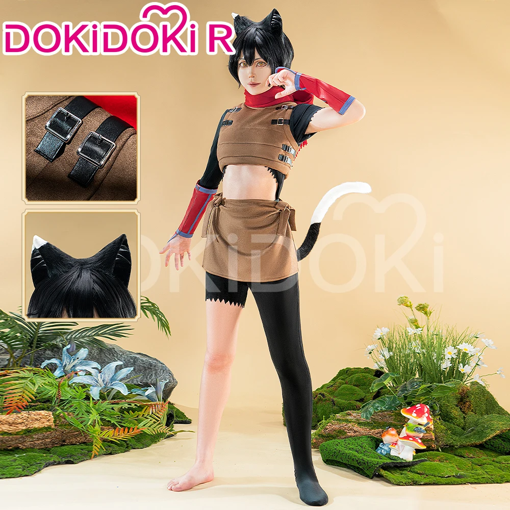 Izutsumi Cosplay Costume Anime Delicious in Dungeon【S-3XL】DokiDoki-R Women Costume Izutsumi Ears Plus Size