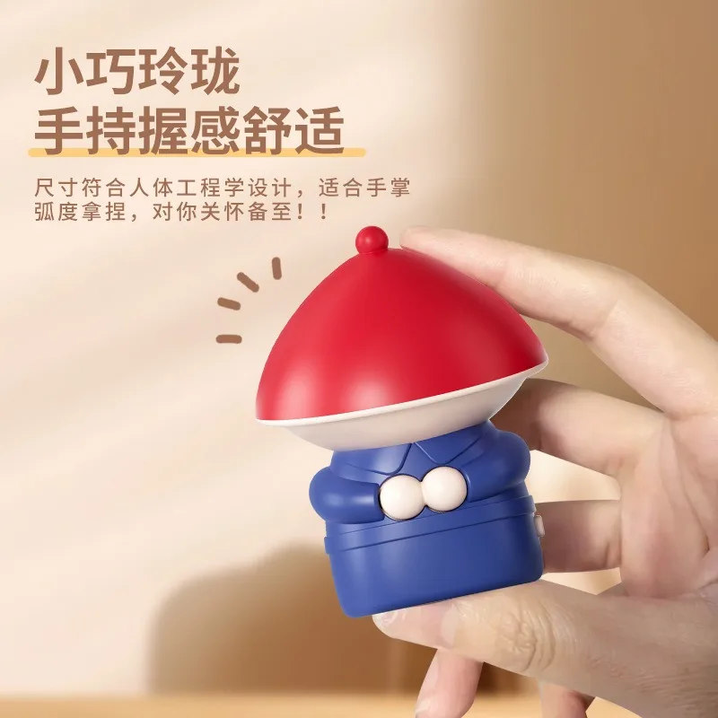 Humorvolle sprachgesteuerte Figur Spielzeug Desktop Ornament, lustige Stressabbauende Spielzeuge Puppe Q-Version Figuren Modell Kinder Geschenke