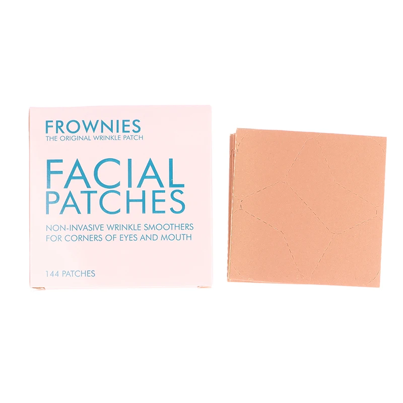 144Patches Face Lift Tape Thin Face Sticker Anti-Wrinkle Anti-aging Lift Up Tape Frownies Facial Patches Women Forehead Wrinkle