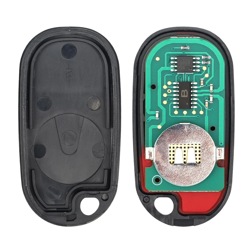 Chiave telecomando per auto Okey 2 + 1 pulsante 433MHZ per Honda Civic 2001 -2005 NHVWB1U523 Ingresso senza chiave NHVWB1U521