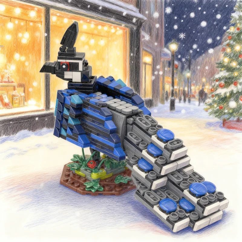 543pcs MOC Palawan Pauw Fazant Avonturiers Dino Island Model Bouwstenen Architectuur Kerstcadeaus Speelgoed Kinderen