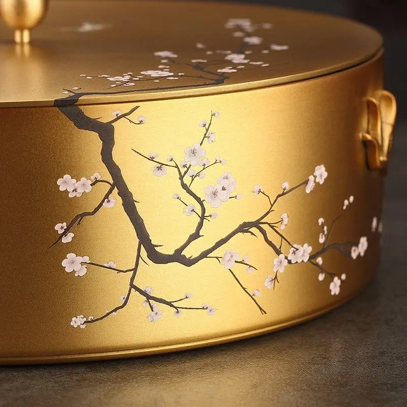 Tea cake box Multi-layer storage box Household white tea Pu'er tea box