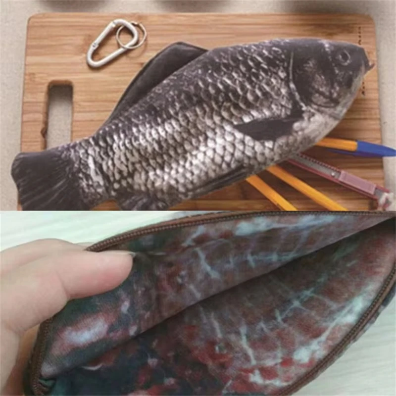 Fish Shape Pencil Pouch 6