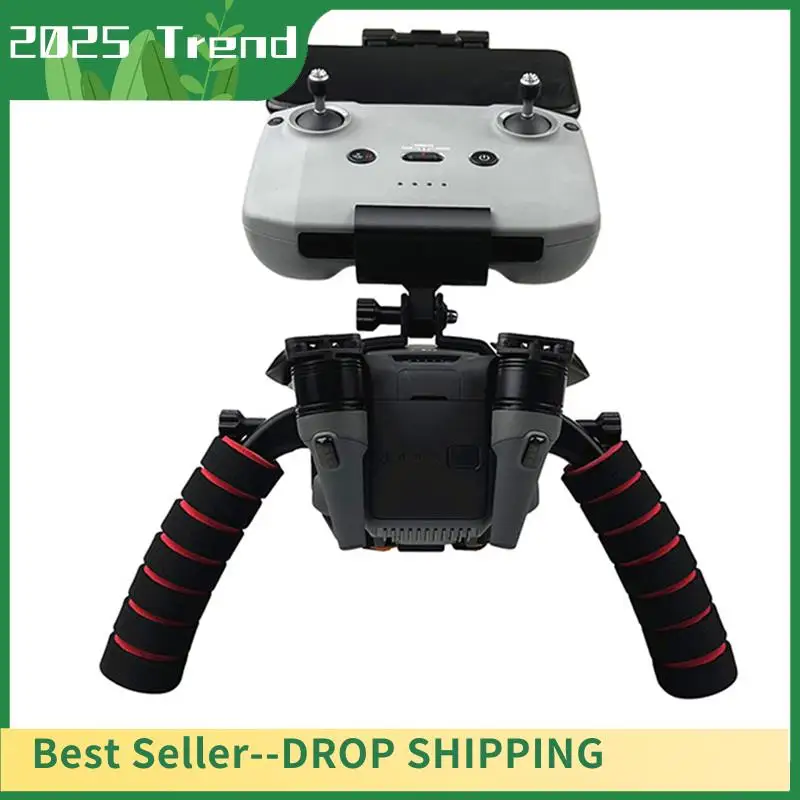 

For MAVIC 3 Cine Drone Dual Handle Handheld Gimbal Stabilizer Shooting Stand Tripod Modified Bracket Parts Accessories B
