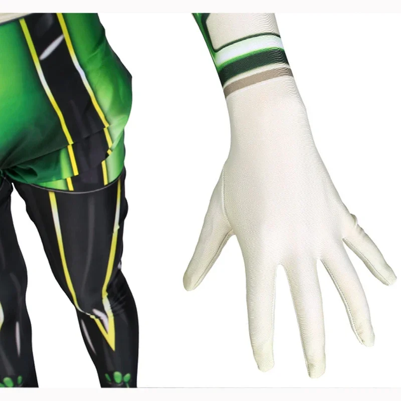 My Hero Academia Cosplay Costume para Mulheres, Asui Tsuyu, Monocromático, My Hero Academia, Zentai, Halloween