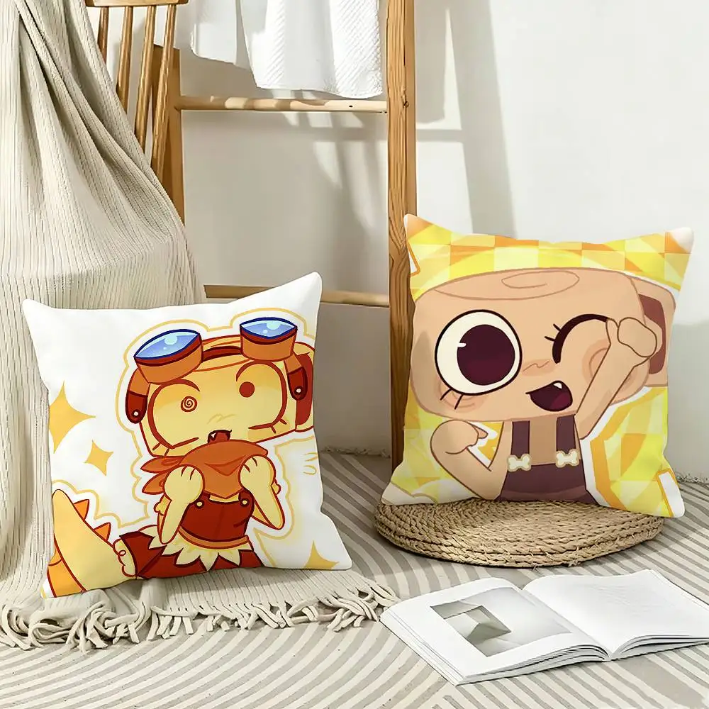 Dandys World S-Shelly Pillow Case Pattern Printed Pillowcase For Living Room Sofa Cushion Cover