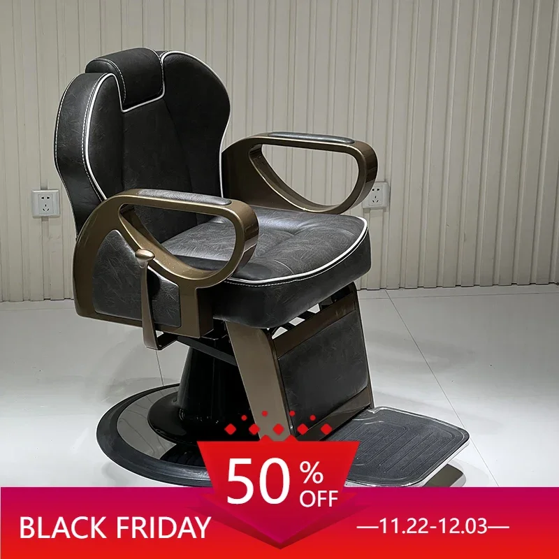 

Luxury Saloon Chair Salon Furniture Chairs Reclining Manicurists Hydraulic Beauty Professional Silla Barberia Stool Barber