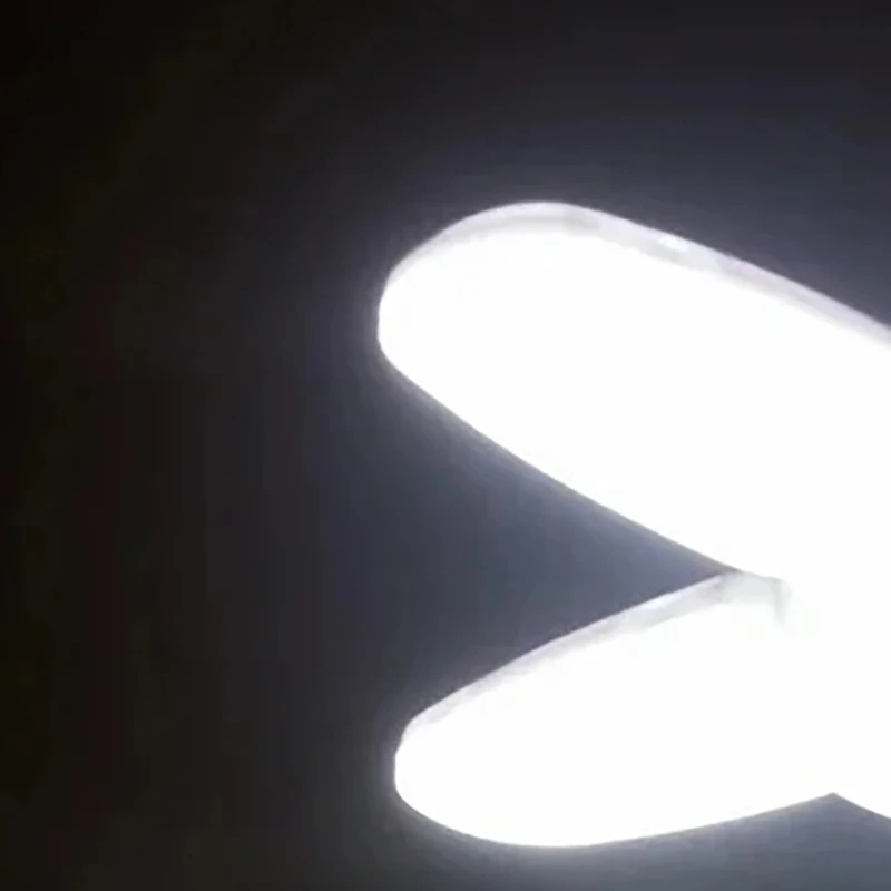 

1Pcs Led Garage Lights,Deformable Daylight, Workshop Lamps,Bright Basement Lamp With 5 Deformable Panels