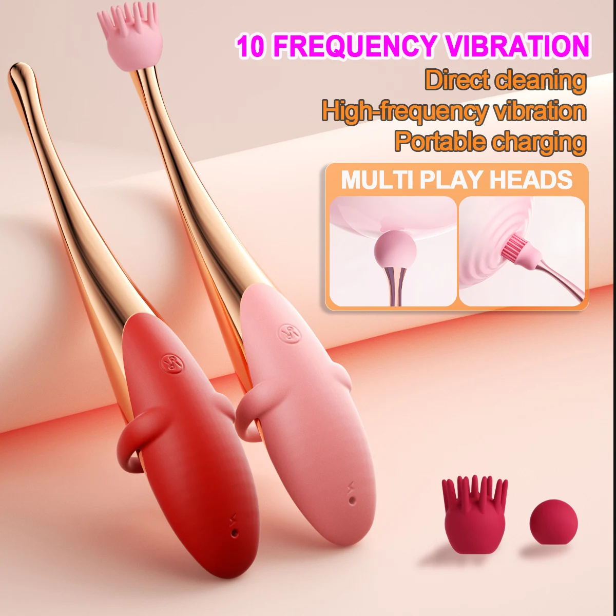 G-point هزاز للإناث الحلمة البظر المهبل محفز متعدد التردد بالموجات فوق الصوتية الاهتزاز الاستمناء الجنس لعب الكبار #2