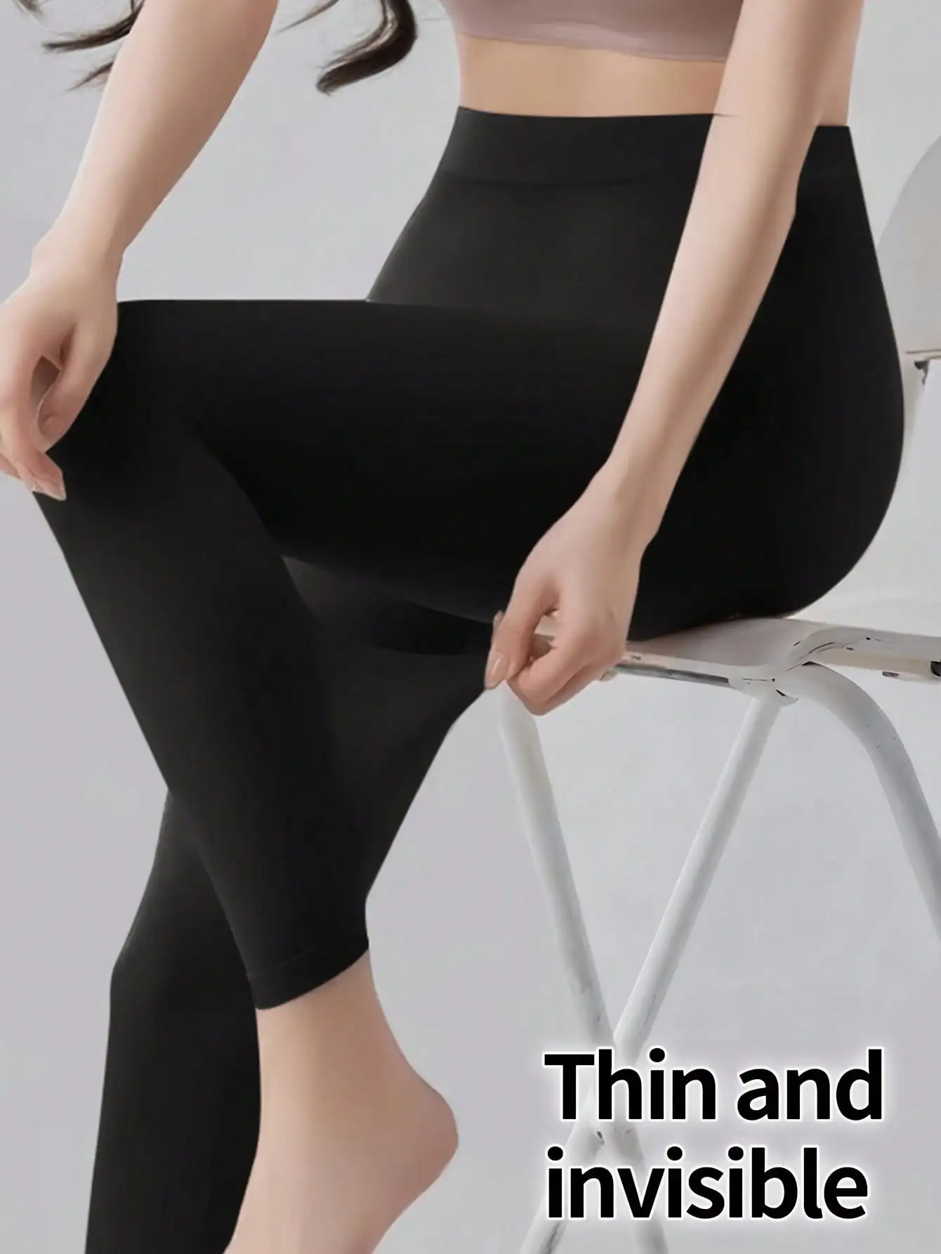 

Women's Ultra-Thin Seamless Thermal Leggings, Soft Warm Pants for Autumn Winter