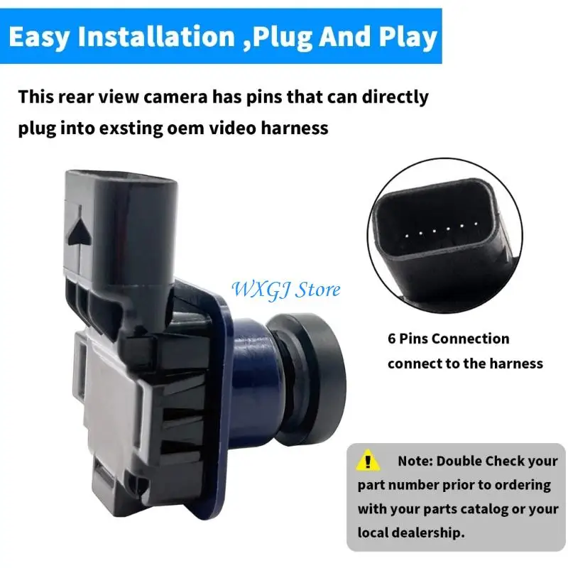 

37JE EJ5Z-19G490-A Rear View Backup Parking Camera EJ5Z19G490A GJ5T19G490AD