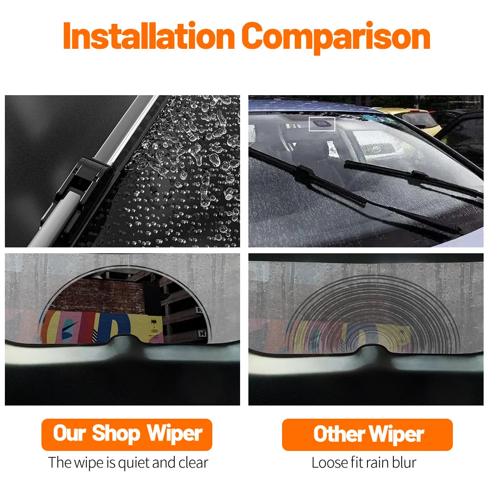 ل BMW X3 F25 2011-2017 2015 2012 2013 2014 ممسحة شفرات الممسحة الأمامية والخلفية الزجاج الأمامي نافذة فرش 26 "+ 20" + 13" #2