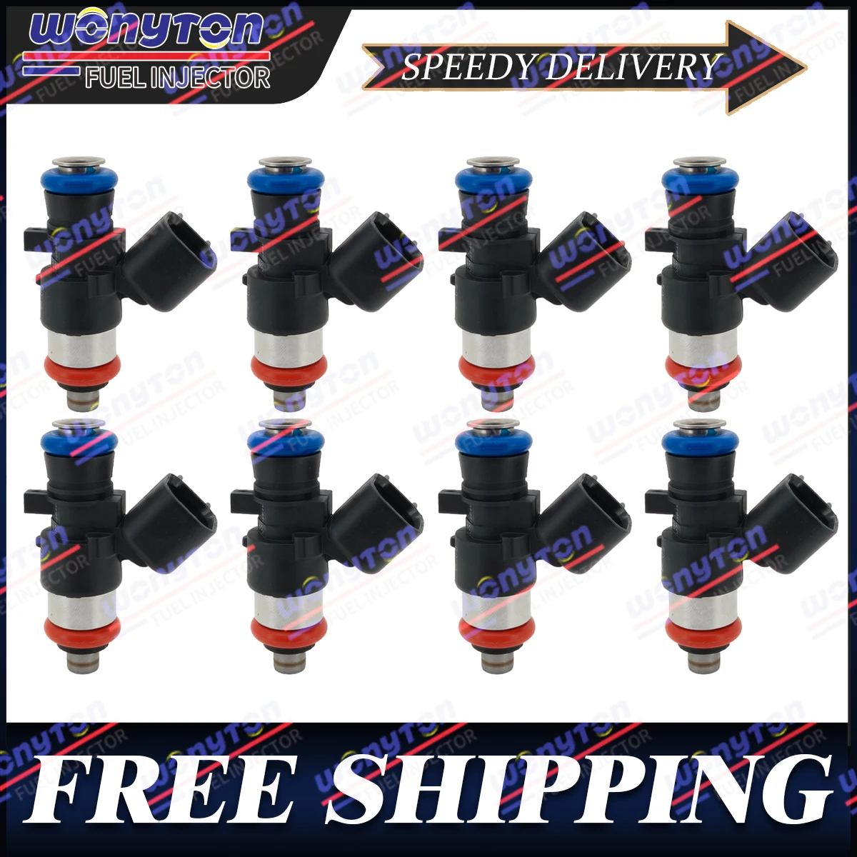 

8x Fuel Injectors For 2009-2015 Cadillac CTS-V LSA 0280158187