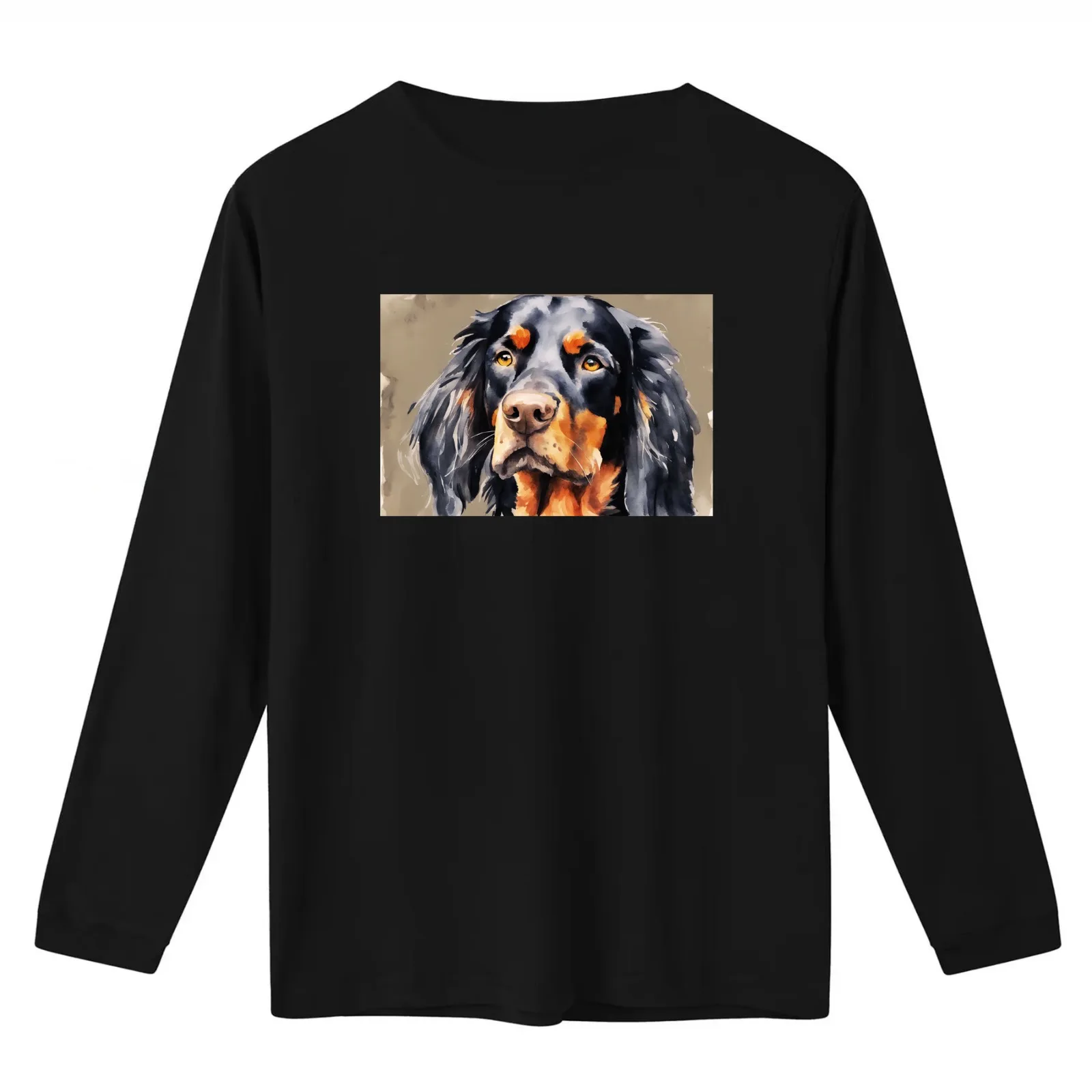 Gordon Setter Art T-Shirt Summer Casual Cotton Tee Oversized Streetwear Tops Vintage Graphic Print Loose Fit Short Sleeve