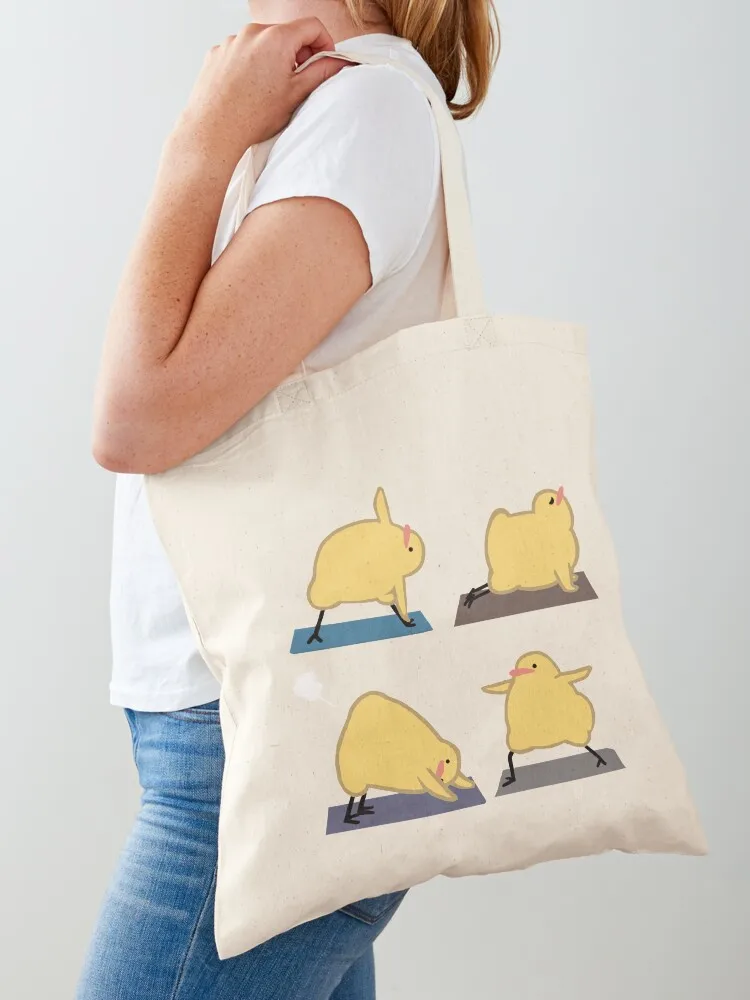 

Yoga Birdblobs Tote Bag Gift bag shopper bag women canvas Canvas shoulder Women's shopping