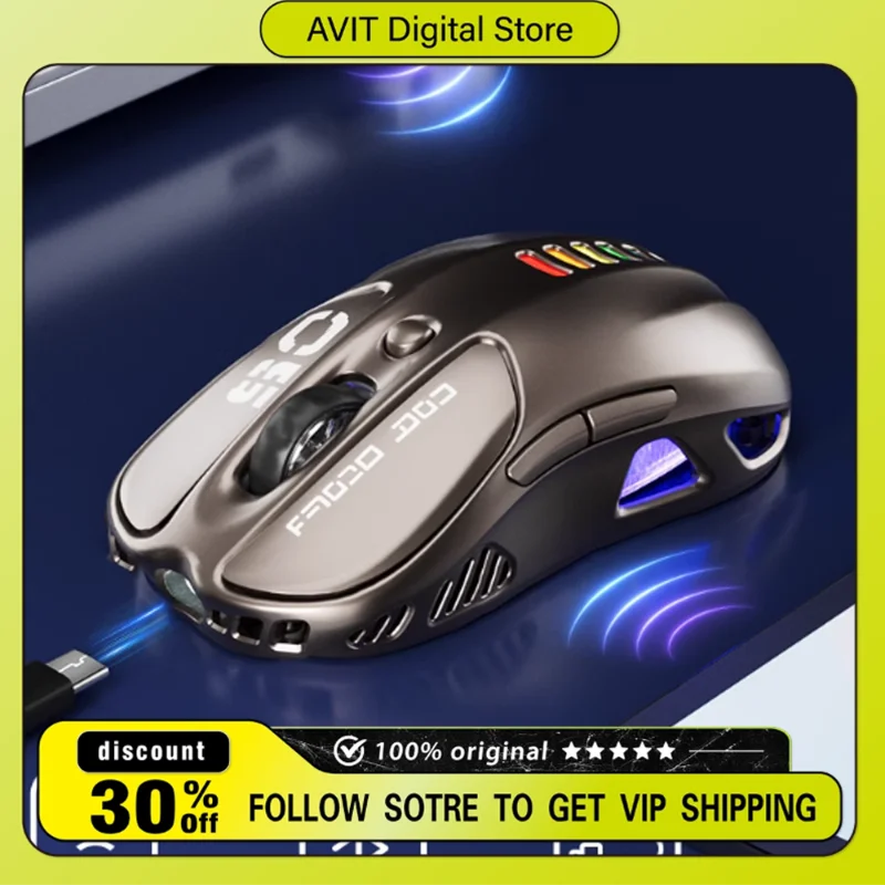 

AZZOR AZ57 Three Mode Wireless Mouse PAW3311 Ergonomic design Lightweight Gaming Mice E-sports Gamer Laptop Accessories Gifts