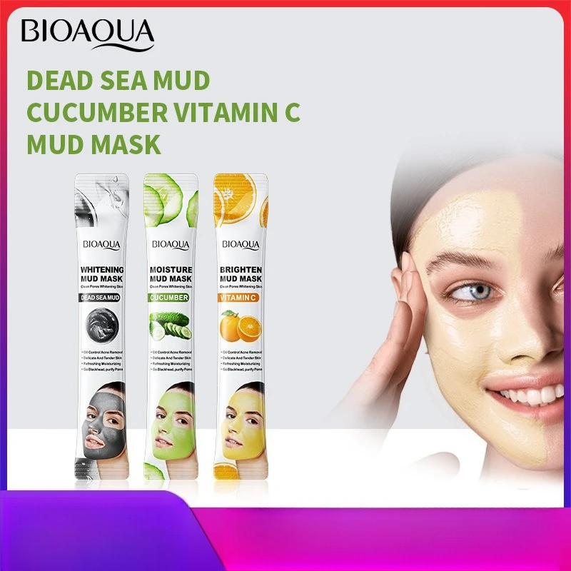 มาส์กโคลนทะเลเดดซี 10 ชิ้น 2025 - ทรีทเมนต์บำรุงผิวหน้าให้กระจ่างใส แพ็คเกจแบบธรรมดา