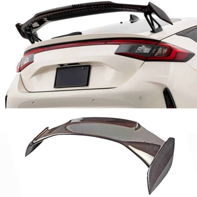 

True Carbon Fiber Rear Wing New Style for Gen 11 Type-R FL5 Carbon Fiber Rear Wing / Spoiler