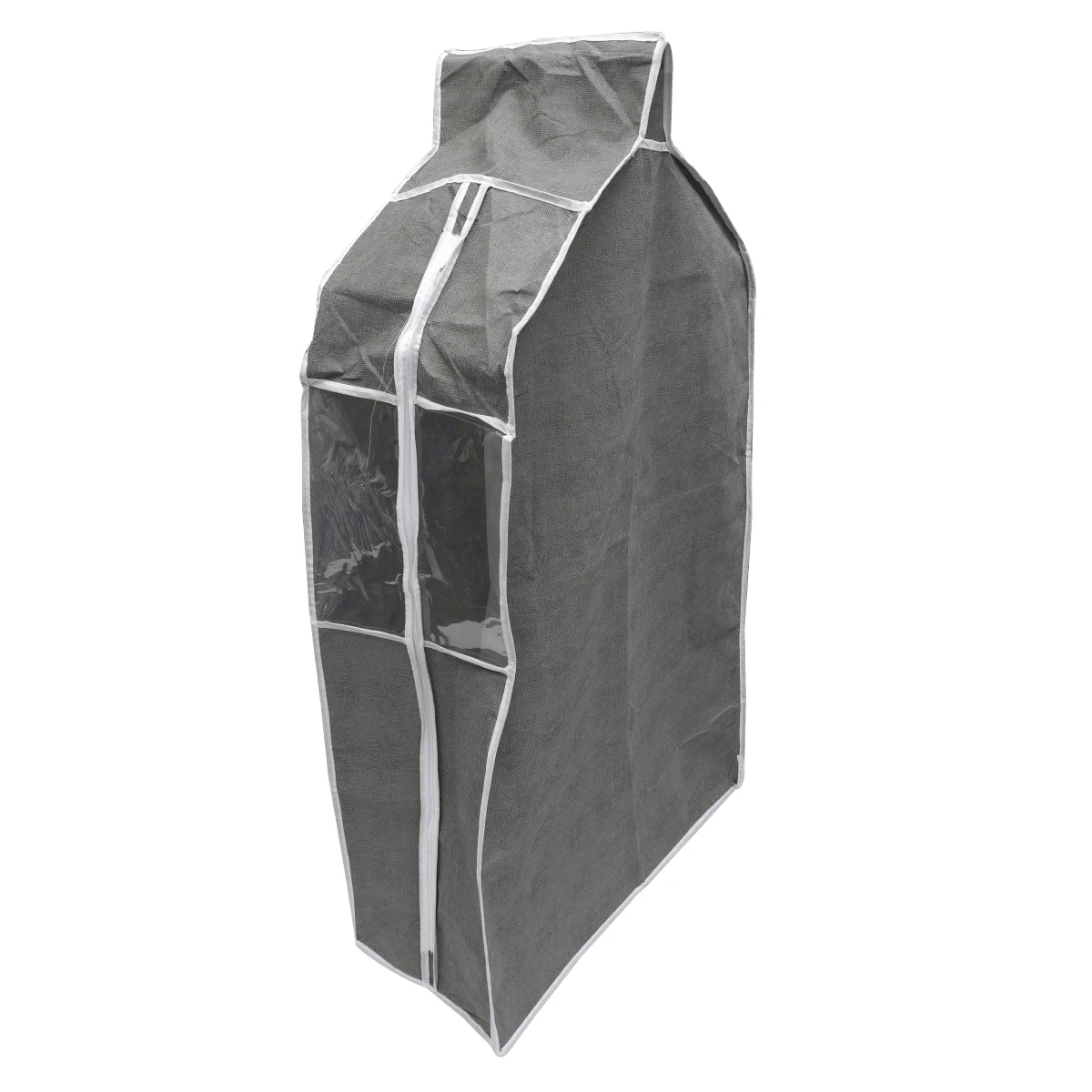 

Grey Hanging Clothes Bag For Home Dust Proof Clothing Protectors Water Resistant Closet Storage Cover Household Garment