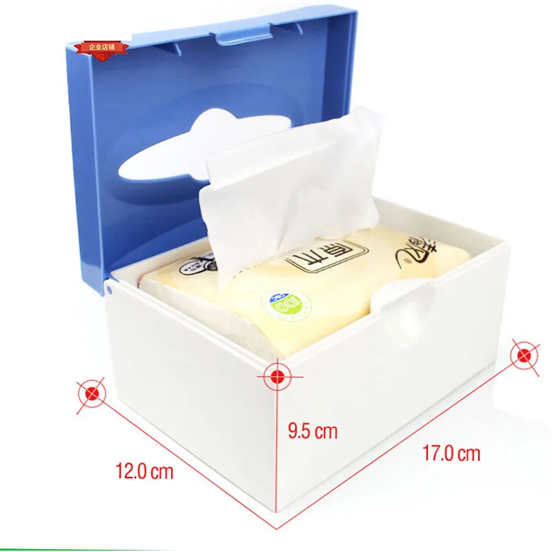 Dental Tissue Box For Dental Chair 1 Pcs Dental Post Mount Utility Paper Box Blue Cover Dental Chair Accessories